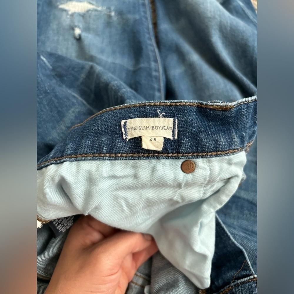 Madewell Slim Boyjeans SZ 29 - Picture 6 of 6